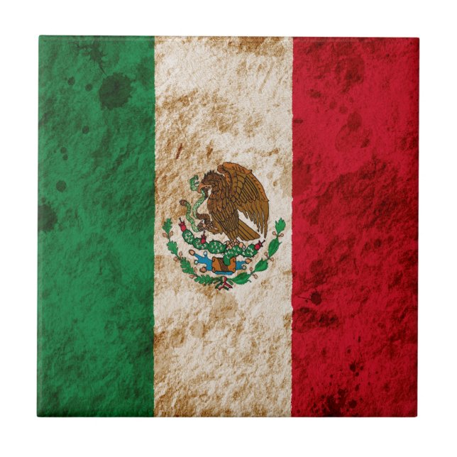 Bandeira mexicana áspera (Frente)