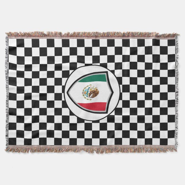 Bandeira mexicana lança cobertor (Frente)