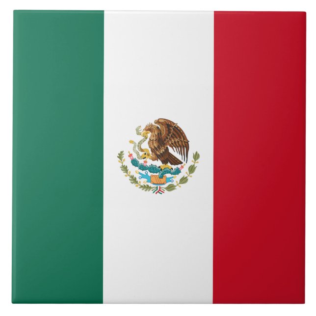 Bandeira mexicana (México) (Frente)