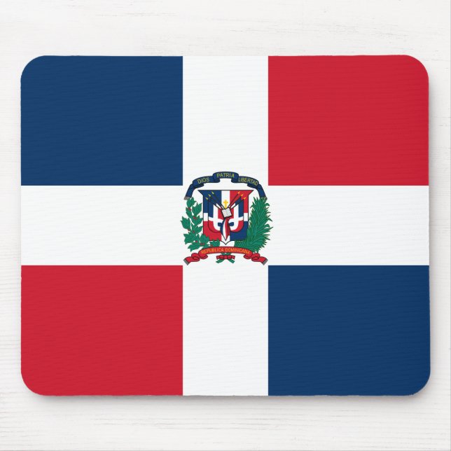 Bandeira Mousepad da República Dominicana (Frente)