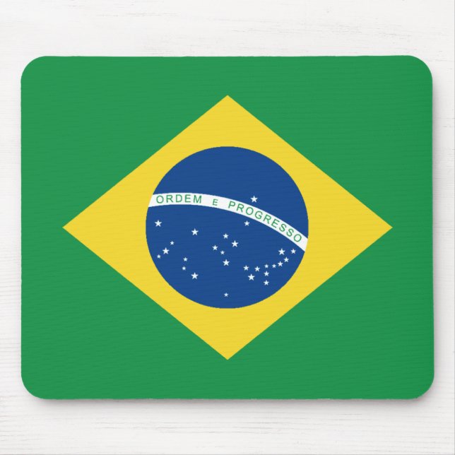 Bandeira Mousepad de Brasil (Frente)