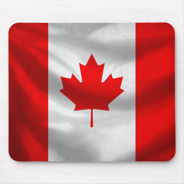 Bandeira Mousepad de Canadá (Frente)