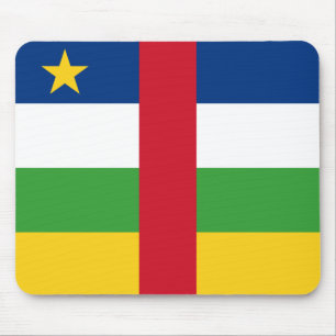 Bandeira Mousepad de Centrafrique