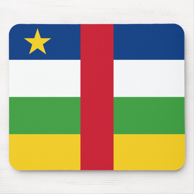 Bandeira Mousepad de Centrafrique (Frente)