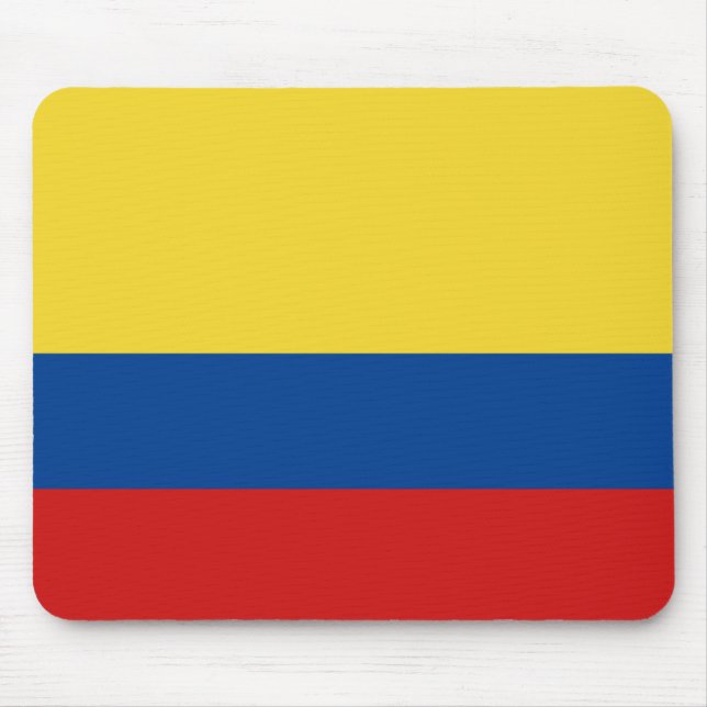 Bandeira Mousepad de Colômbia (Frente)
