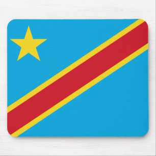 Bandeira Mousepad de Congo-Kinshasa