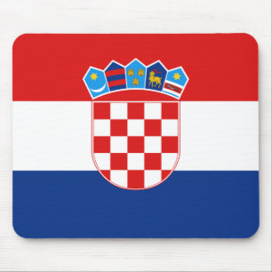 Bandeira Mousepad de Croatia