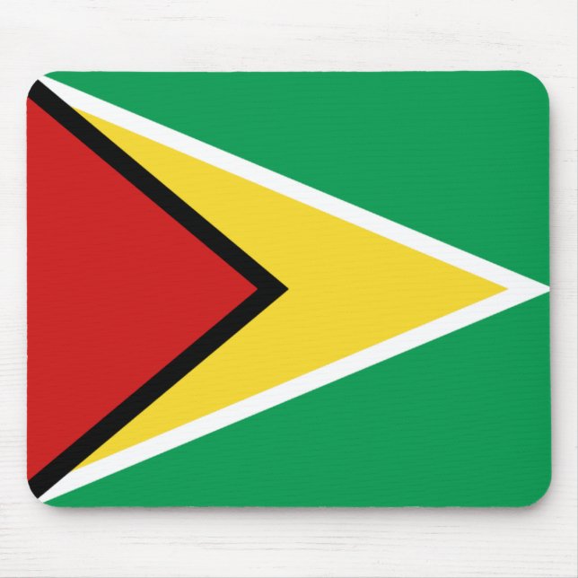 Bandeira Mousepad de Guyana (Frente)