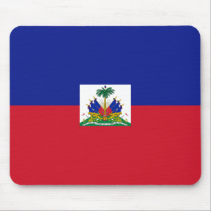 Bandeira Mousepad de Haiti