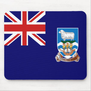 Bandeira Mousepad de Ilhas Falkland