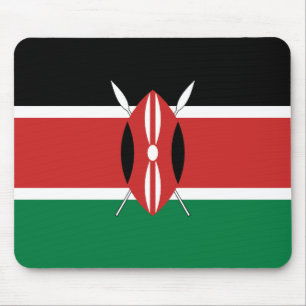Bandeira Mousepad de Kenya