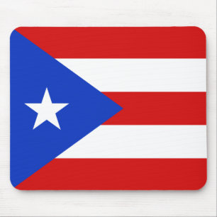 Bandeira Mousepad de Puerto Rico