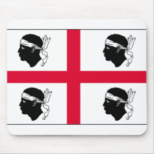 Bandeira Mousepad de Sardinia
