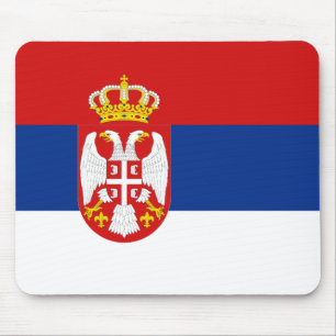 Bandeira Mousepad de Serbia