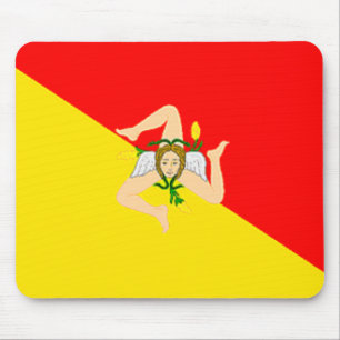 Bandeira Mousepad de Sicília