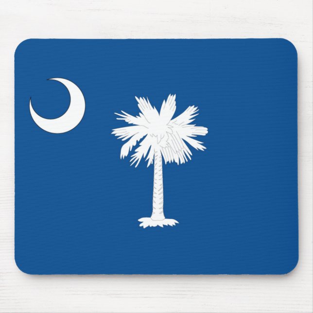 Bandeira Mousepad de South Carolina (Frente)