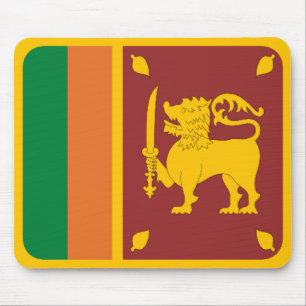 Bandeira Mousepad de Sri Lanka