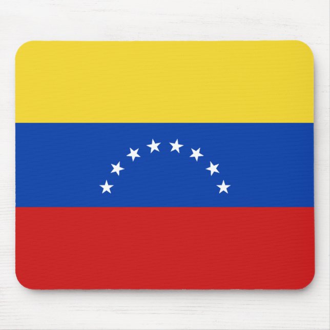 Bandeira Mousepad de Venezuela (Frente)