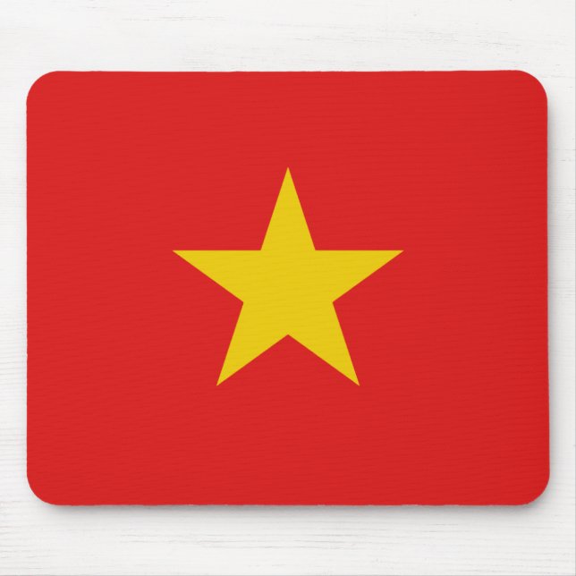 Bandeira Mousepad de Vietnam (Frente)