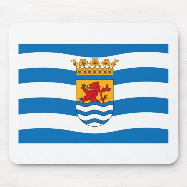 Bandeira Mousepad de Zeeland (Frente)