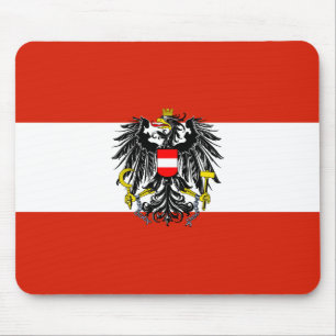 Bandeira Mousepad do estado de Áustria