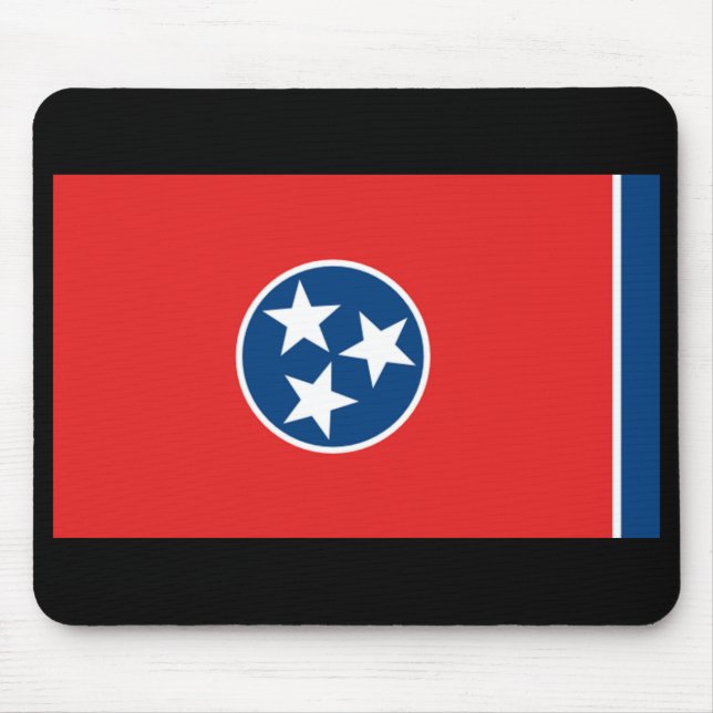 Bandeira Mousepad do estado de Tennessee (Frente)