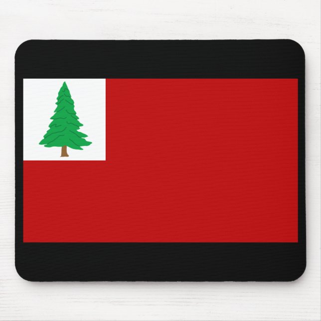 Bandeira Mousepad do pinho de Nova Inglaterra (Frente)