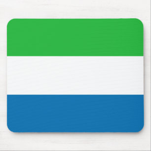 Bandeira Mousepad do Sierra Leone