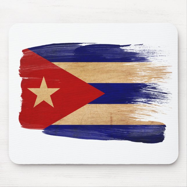 Bandeira Mousepads de Cuba (Frente)