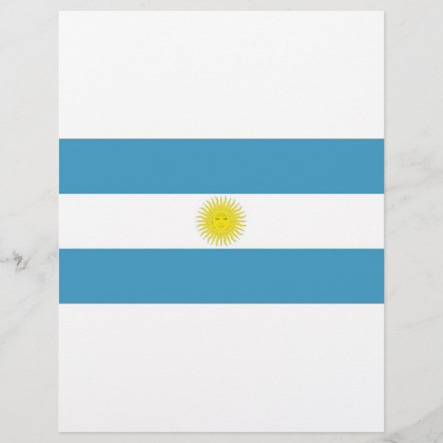 Bandeira Nacional Argentina (Frente)