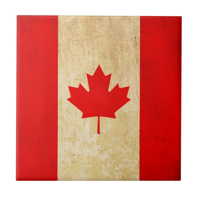 Bandeira Nacional Patriótica Original do CANADÁ (Frente)