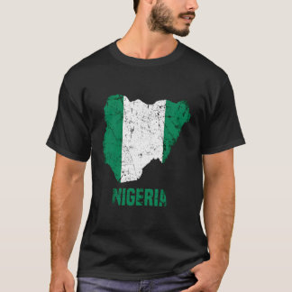 Bandeira Nigéria Bandeira Nigéria Camisa Para Mulh