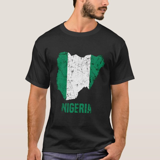 Bandeira Nigéria Bandeira Nigéria Camisa Para Mulh (Frente)