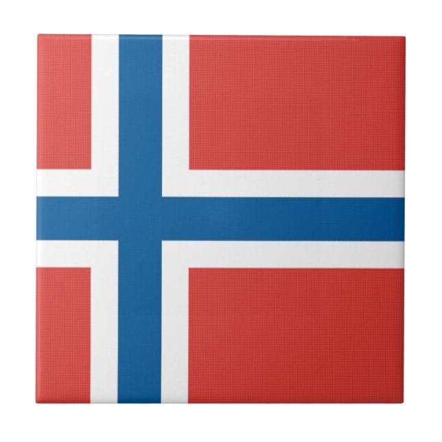 Bandeira norueguesa (Frente)
