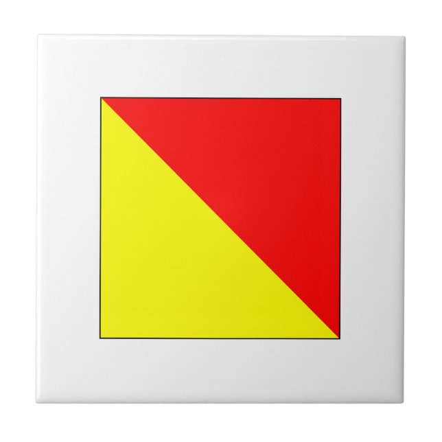 Bandeira O do ICS (Frente)