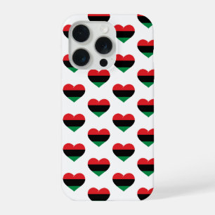bandeira pan-africana coração história negra afro-