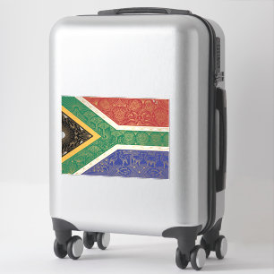 Bandeira Patrimonial Art Deco Adesivo da África
