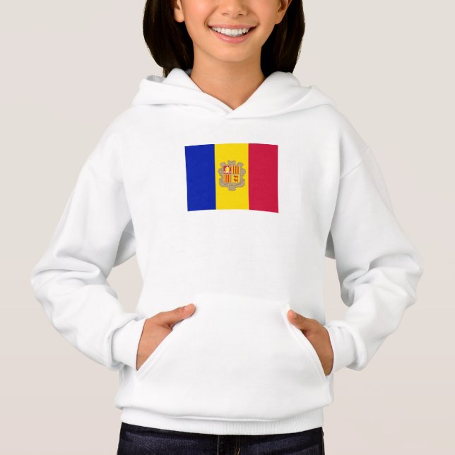 Bandeira Patriótica Andorra (Frente)