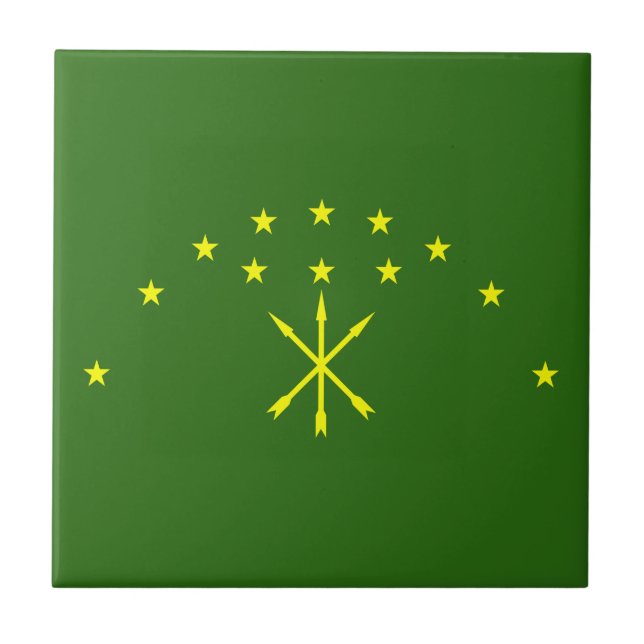 Bandeira Patriótica da Adigueia (Frente)