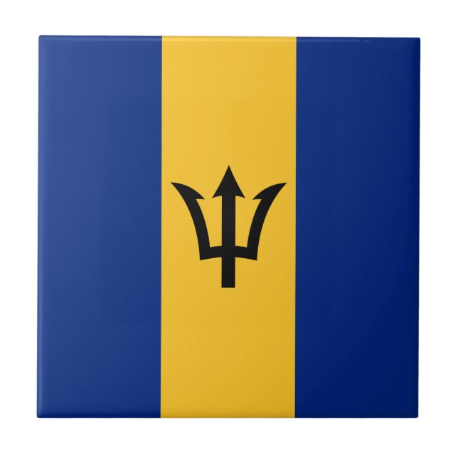 Bandeira Patriótica de Barbados (Frente)