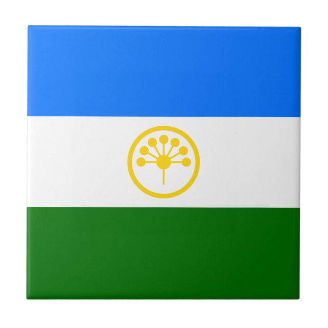 Bandeira Patriótica de Bashkortostan (Frente)