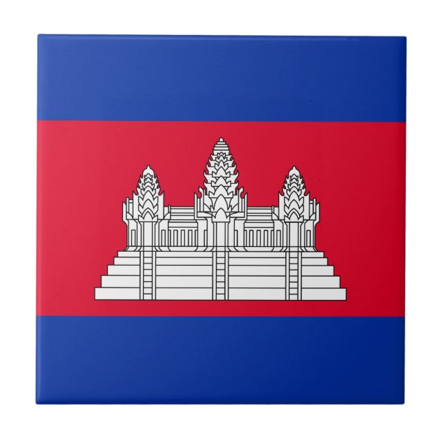 Bandeira Patriótica do Camboja (Frente)