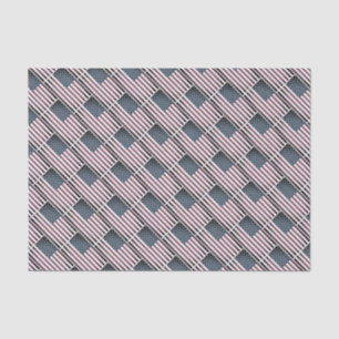 Bandeira Patriótica dos EUA 4 de julho papel de te