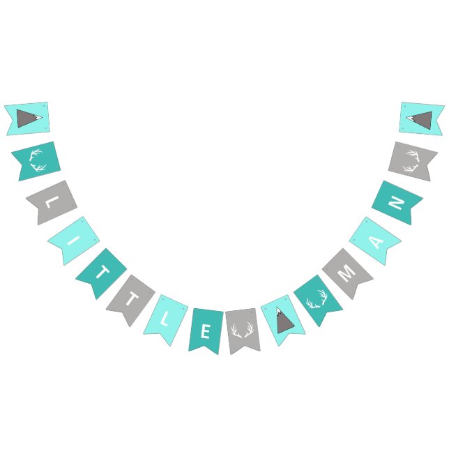 Bandeira pequena rústica do partido do homem (Todos)