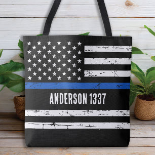 Bandeira Personalizada da Polícia - Barra de Tote