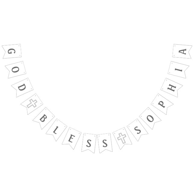 Bandeira personalizada deus abençoe (Todos)