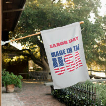 Bandeira, Pole e Montagem do Dia do Trabalho