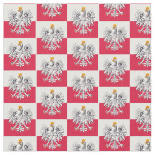 Bandeira Polonesa e Águia Polônia, Tecido Trendy