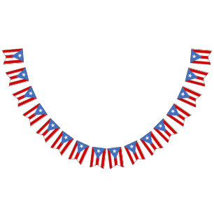 Bandeira porto-riquenha tradicional