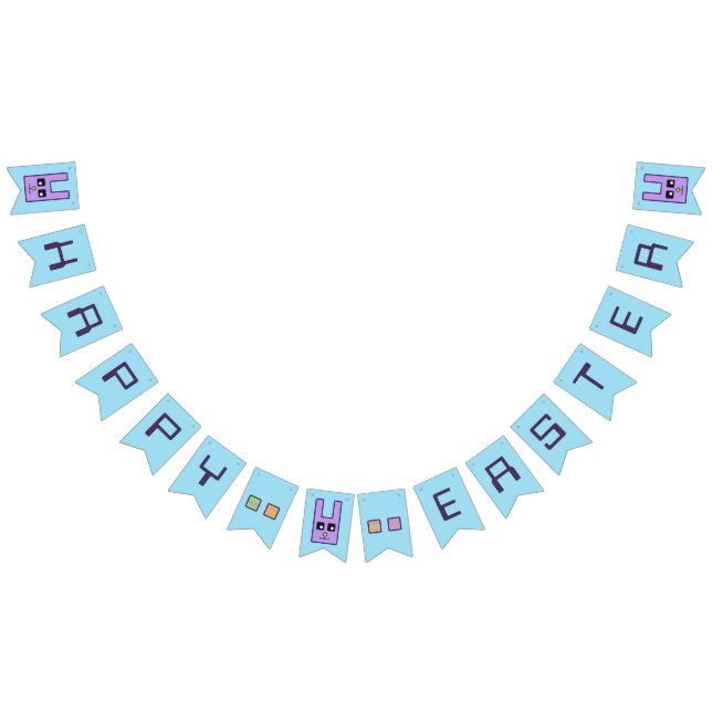 Bandeira quadrada da estamenha do felz pascoa do (Todos)